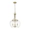 Z-Lite Joliet 3 Light Pendant, Olde Brass & Clear 473P16-OBR - alternate 1